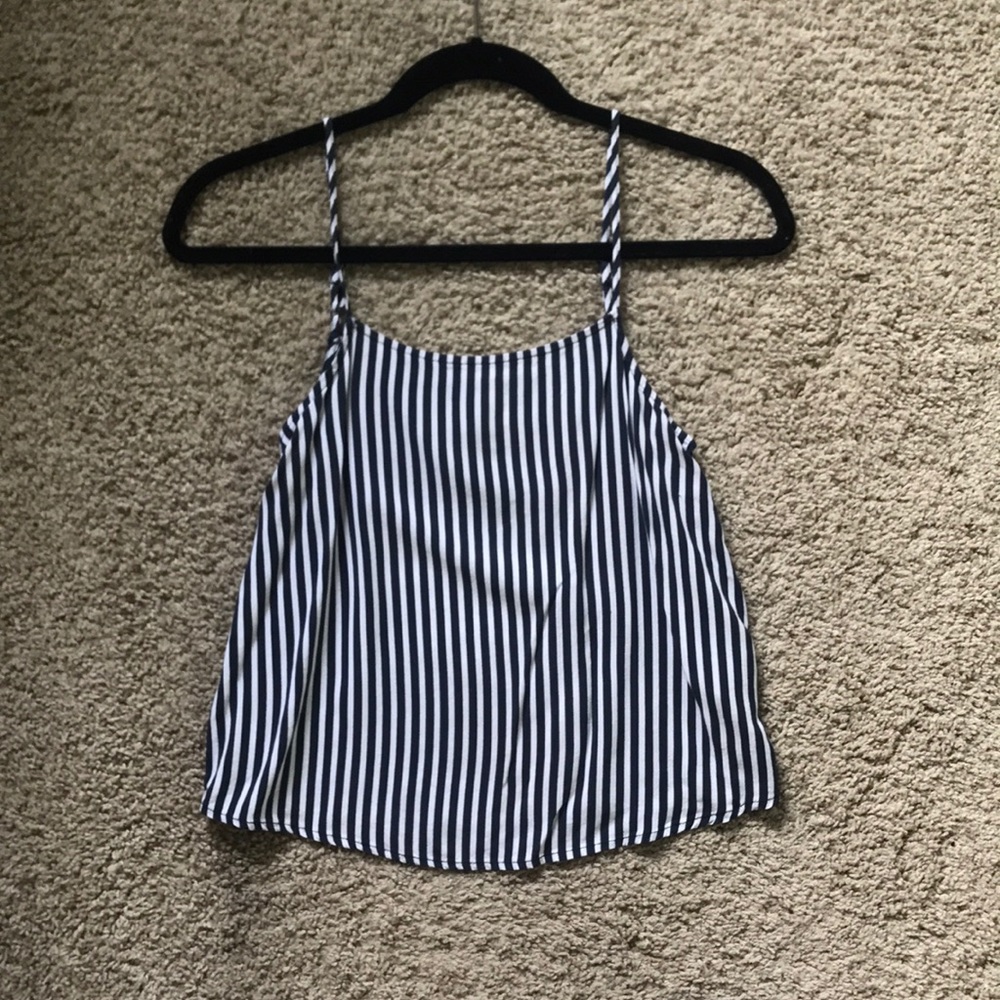 H&M striped tank top